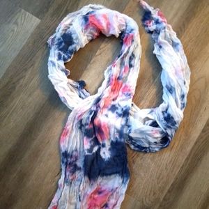 World Market Summer tie dye scarf